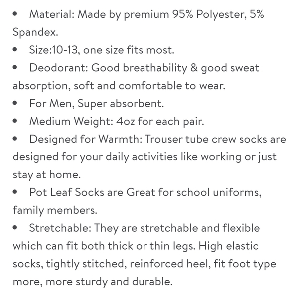 NWT Men's HUF Plantlife Crew Socks - Picture 9 of 9